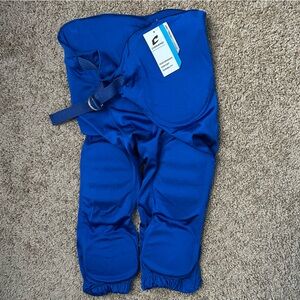 NWT Y Royal Blue Champro Integrated Football Pants Size XL |C4